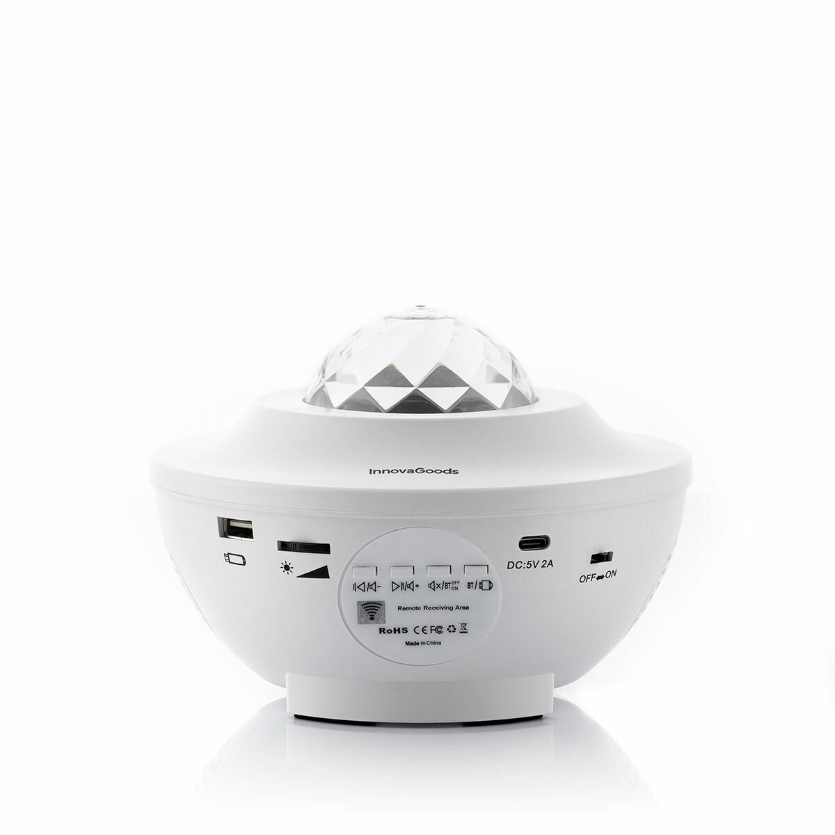 Projecteur Étoiles LED Galaxy - Veilleuse Musicale Ambiance