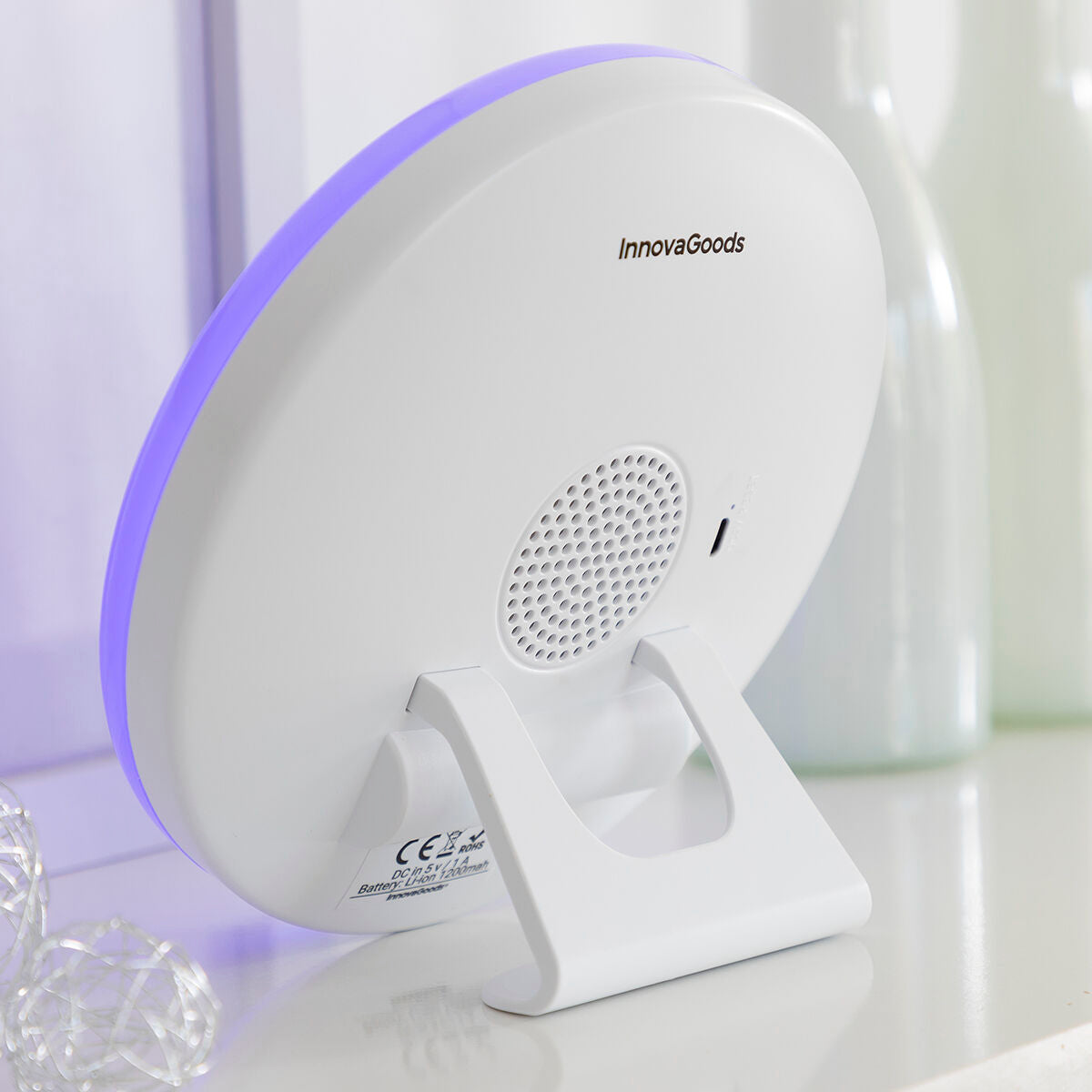 Réveil Lumineux Simulateur d'Aube avec Enceinte Bluetooth
