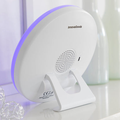 Réveil Lumineux Simulateur d'Aube avec Enceinte Bluetooth